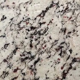 Sta Cecilia White granite countertop style.